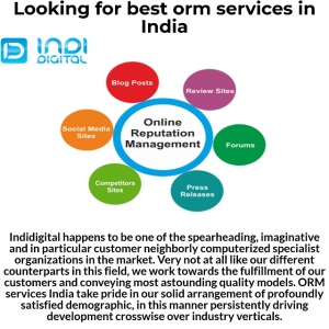 Looking for best orm services in India
